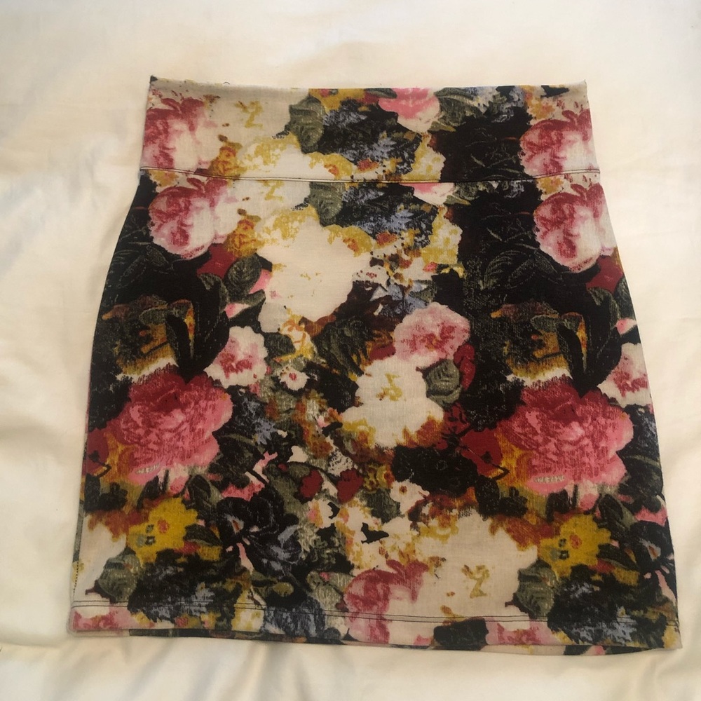 Urban Outfitters Floral Mini Skirt